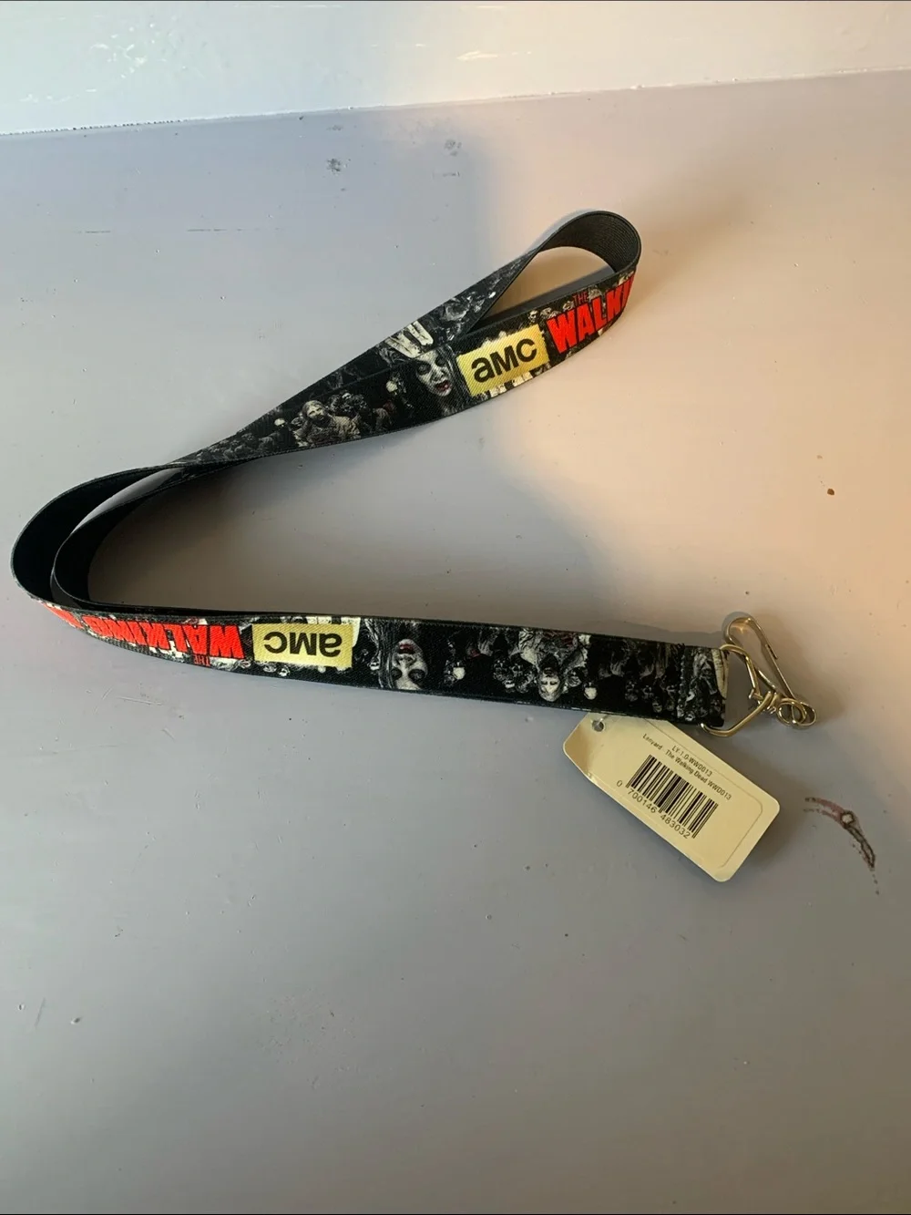NWT The Walking Dead Lanyard